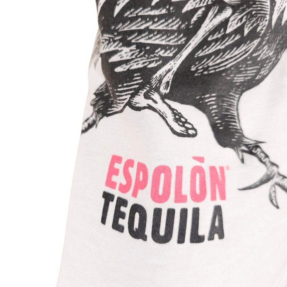 Espolon Tequila T Shirt Mens Size Xs White Rooster Mexican Liquor View 4
